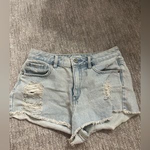 pacsun denim shorts